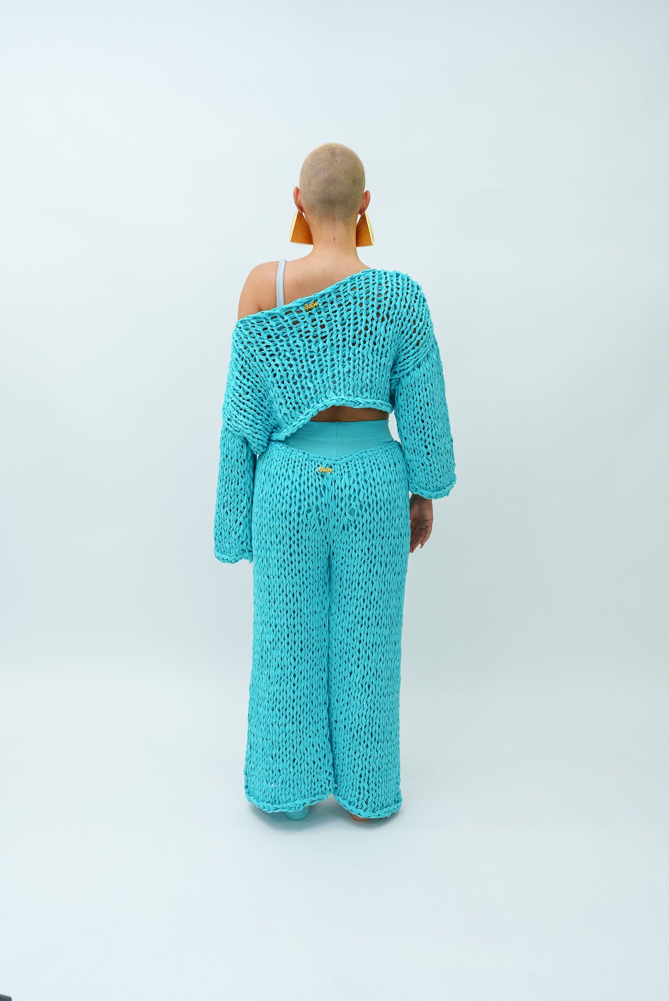 HAND MADE knitted set