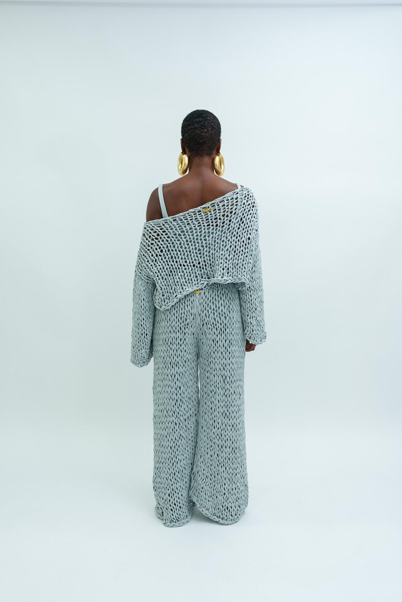 HAND MADE knitted set