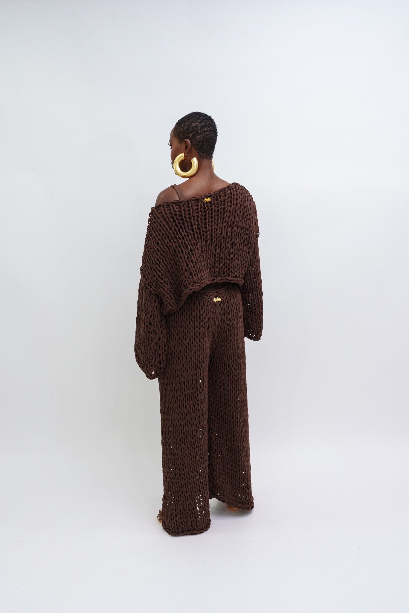 HAND MADE knitted set