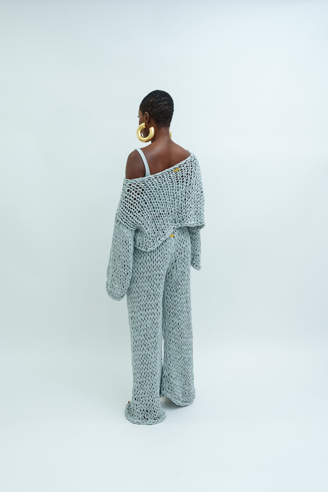 HAND MADE knitted set