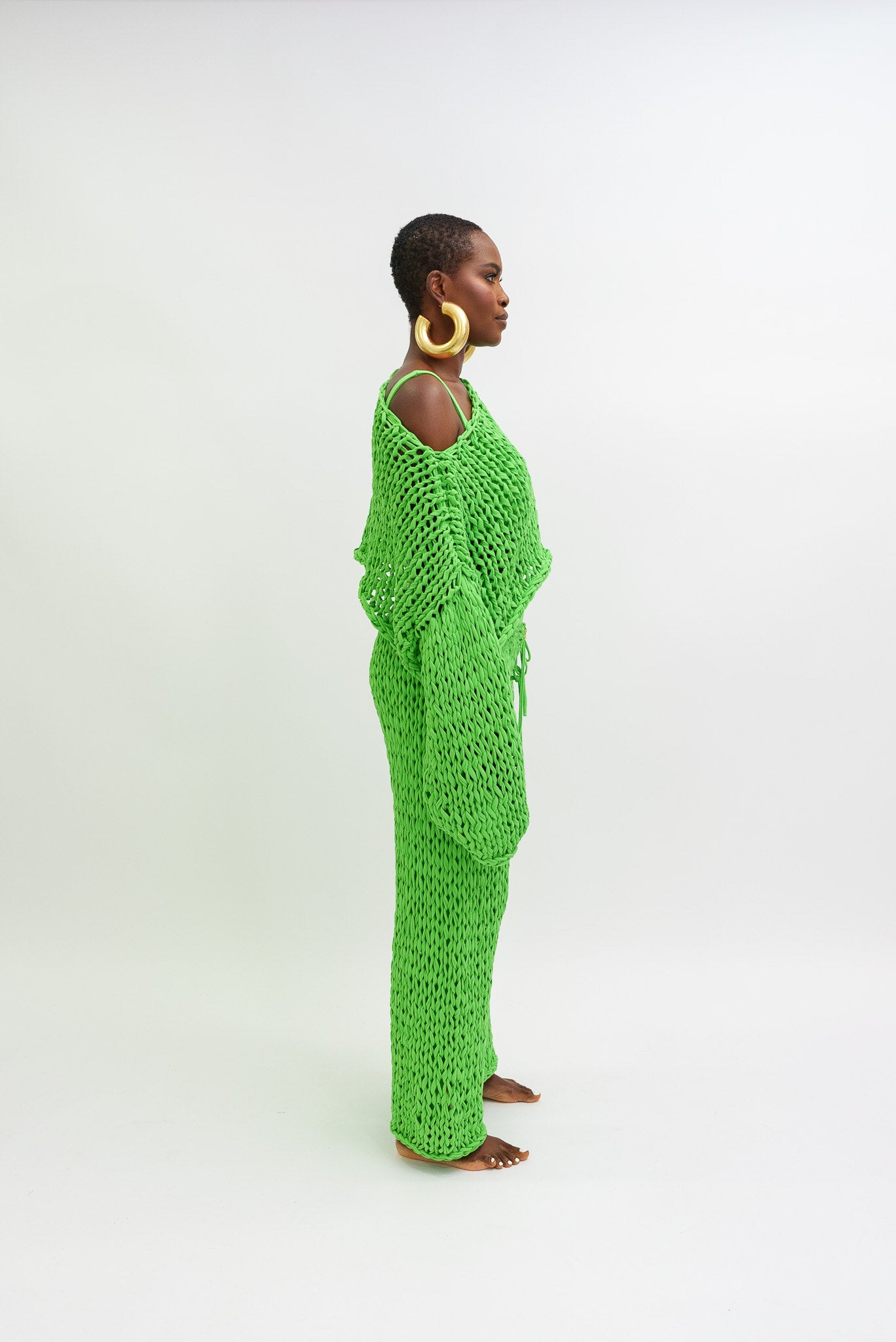 HAND MADE knitted set