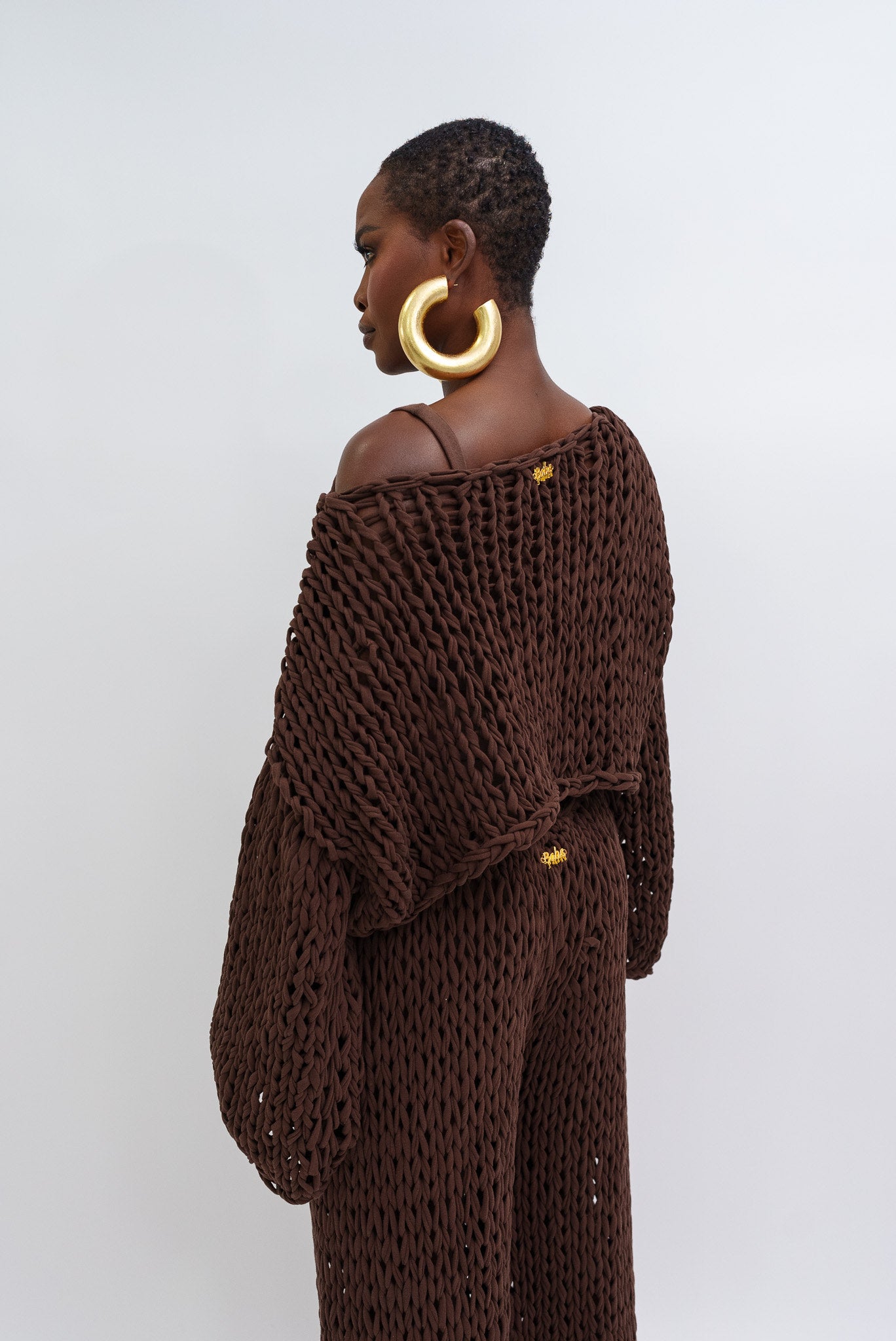 HAND MADE knitted set