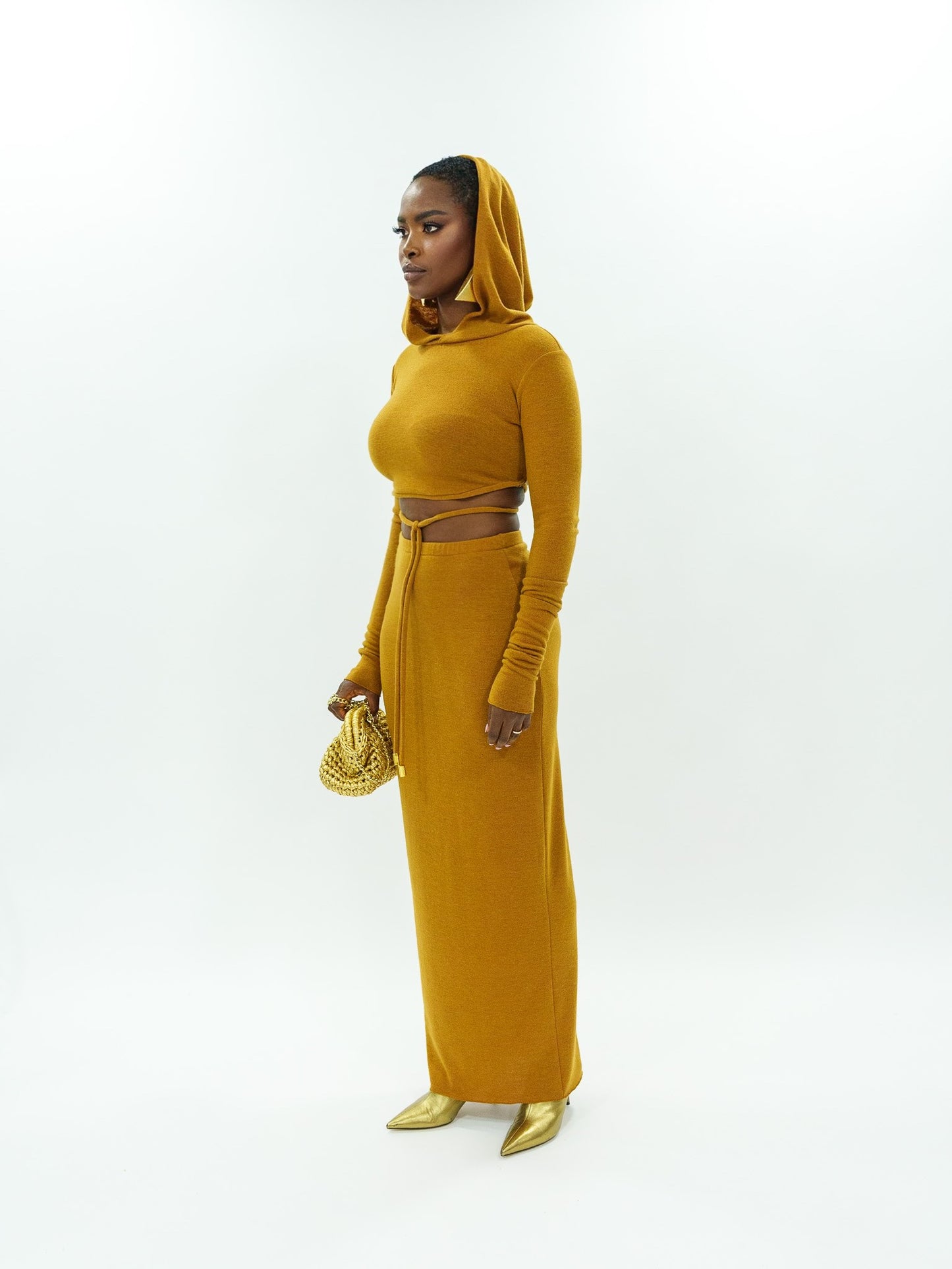 Knitted skirt set