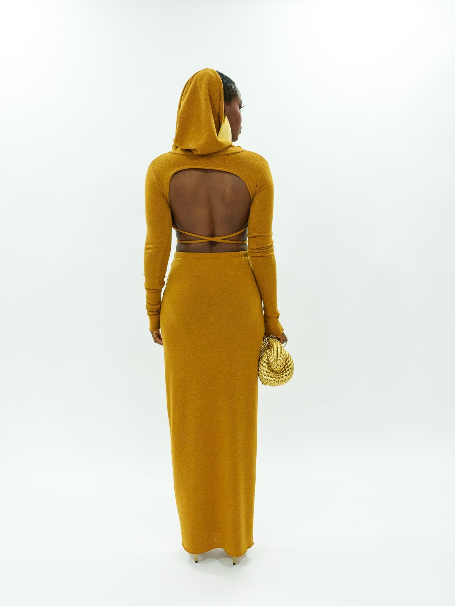 Knitted skirt set