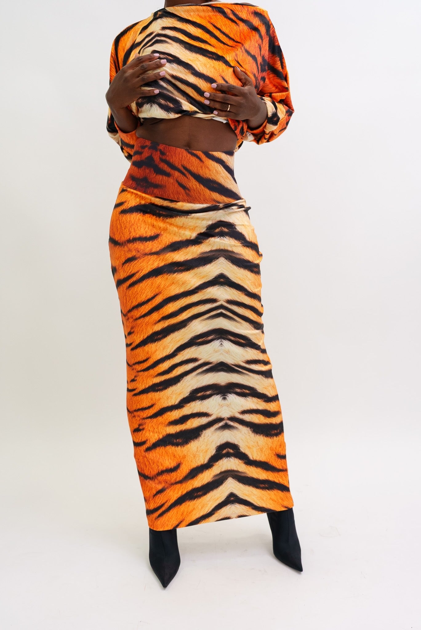 Tiger print set