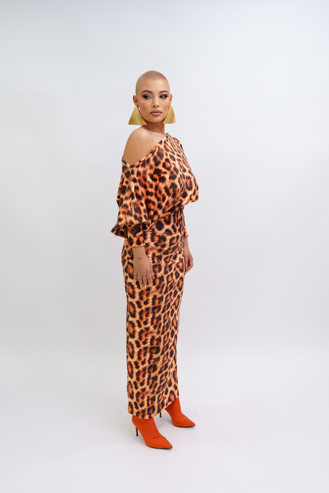 Leopard print set
