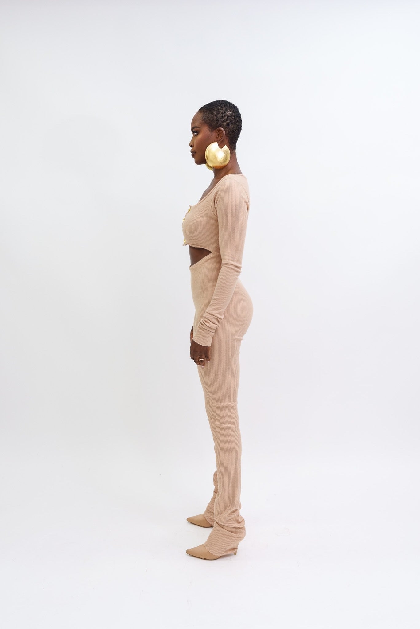 Ribbed jumpsuit