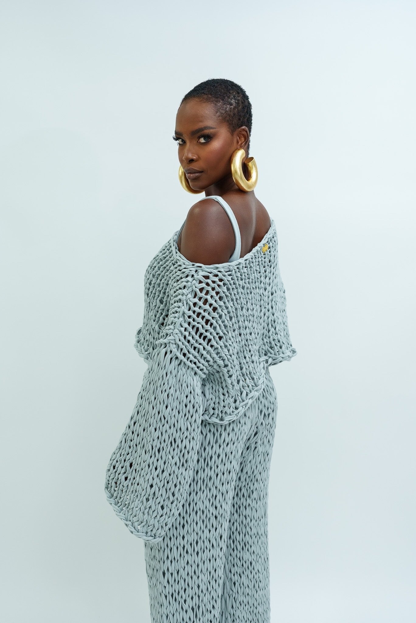 HAND MADE knitted set