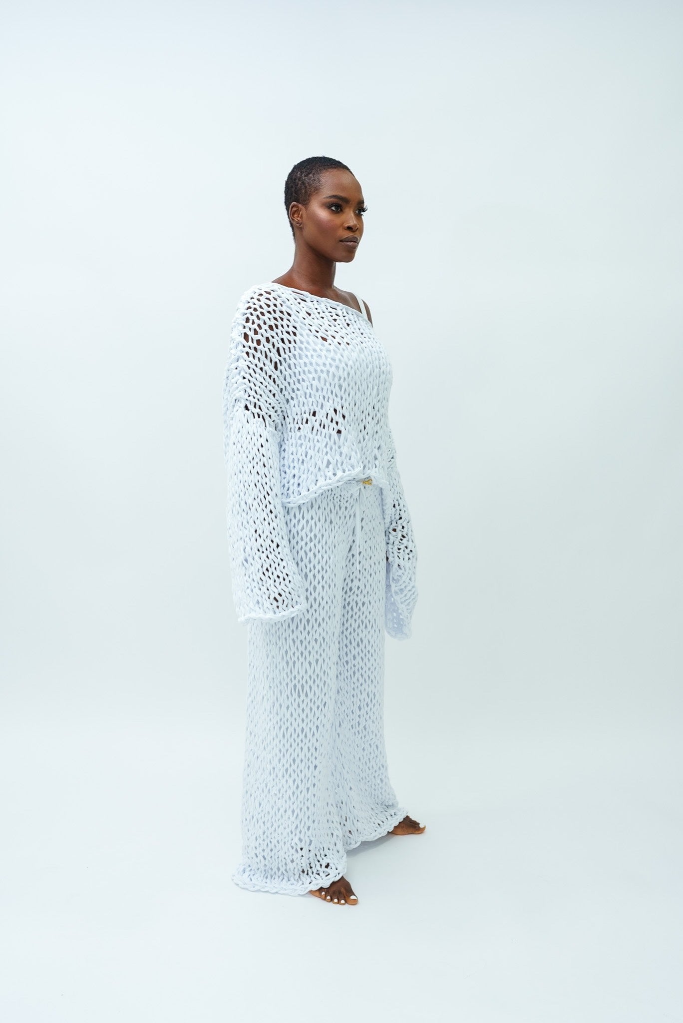 HAND MADE knitted set