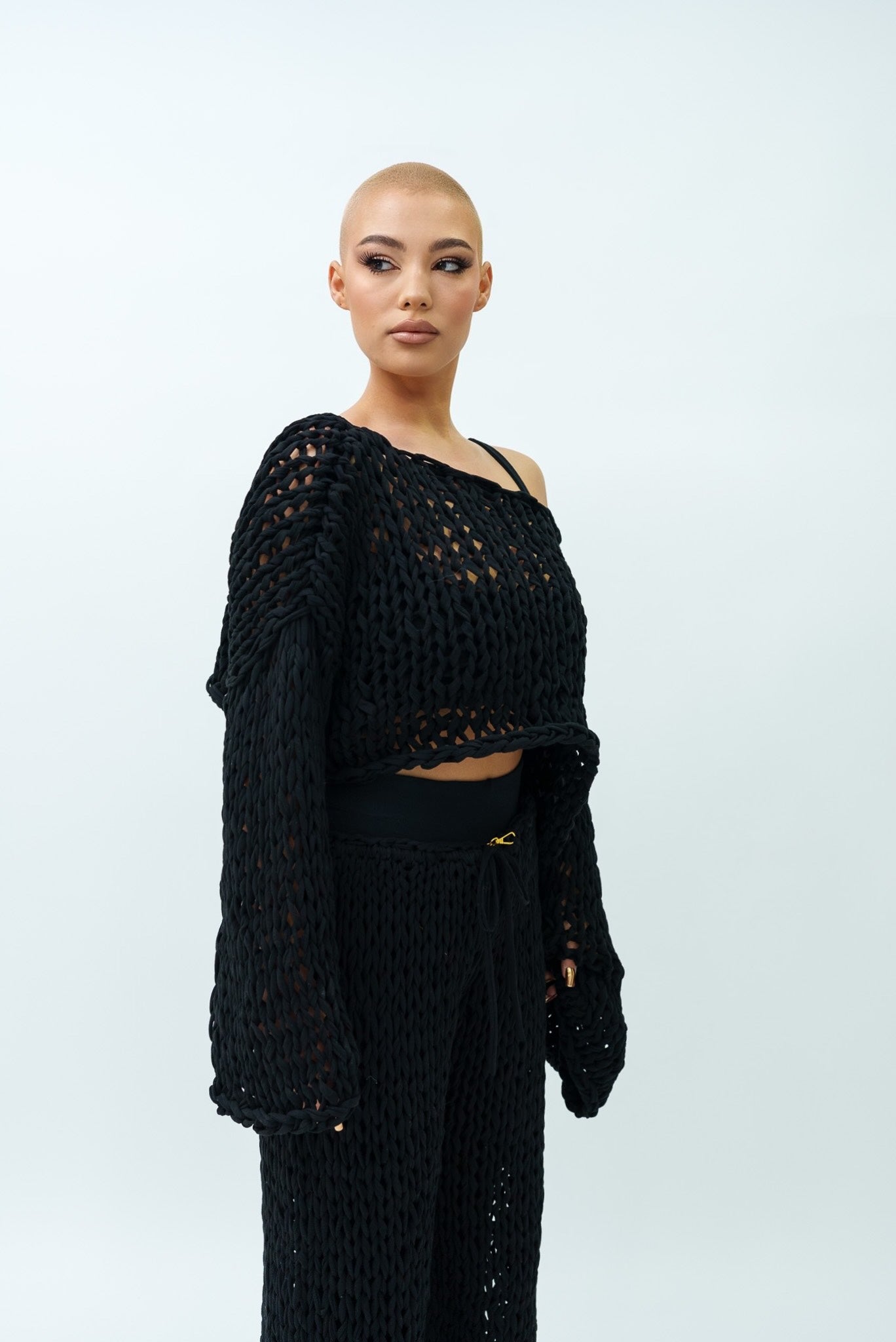 HAND MADE knitted set
