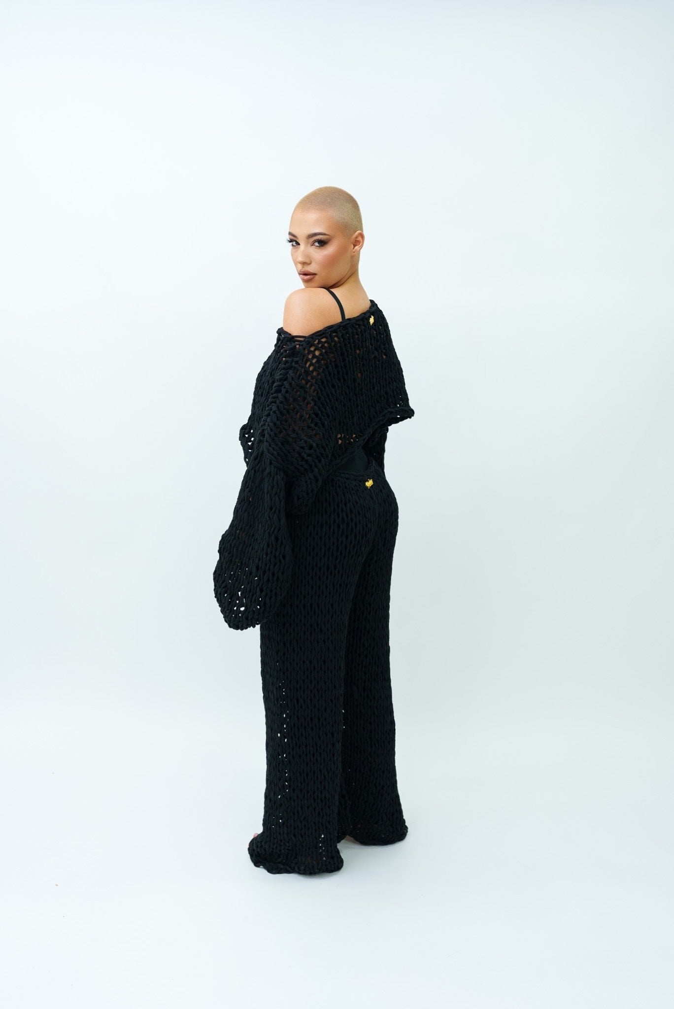 HAND MADE knitted set