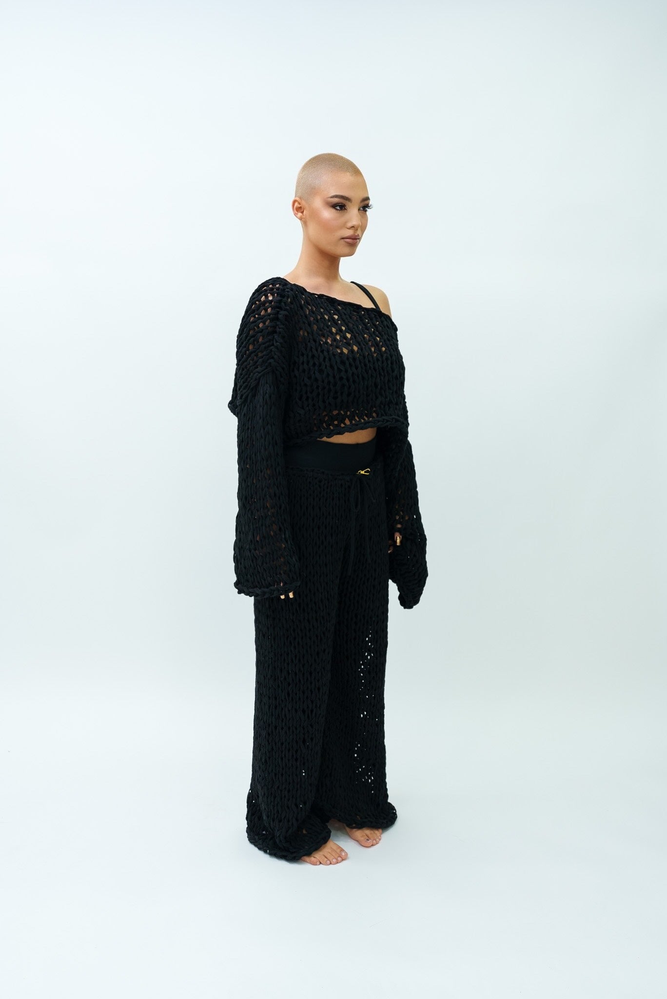 HAND MADE knitted set
