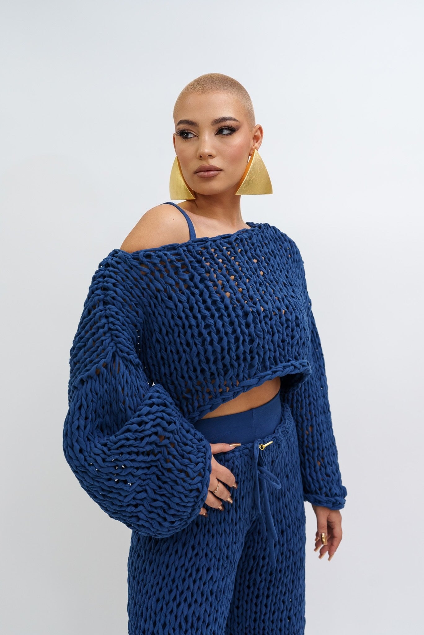 HAND MADE knitted set