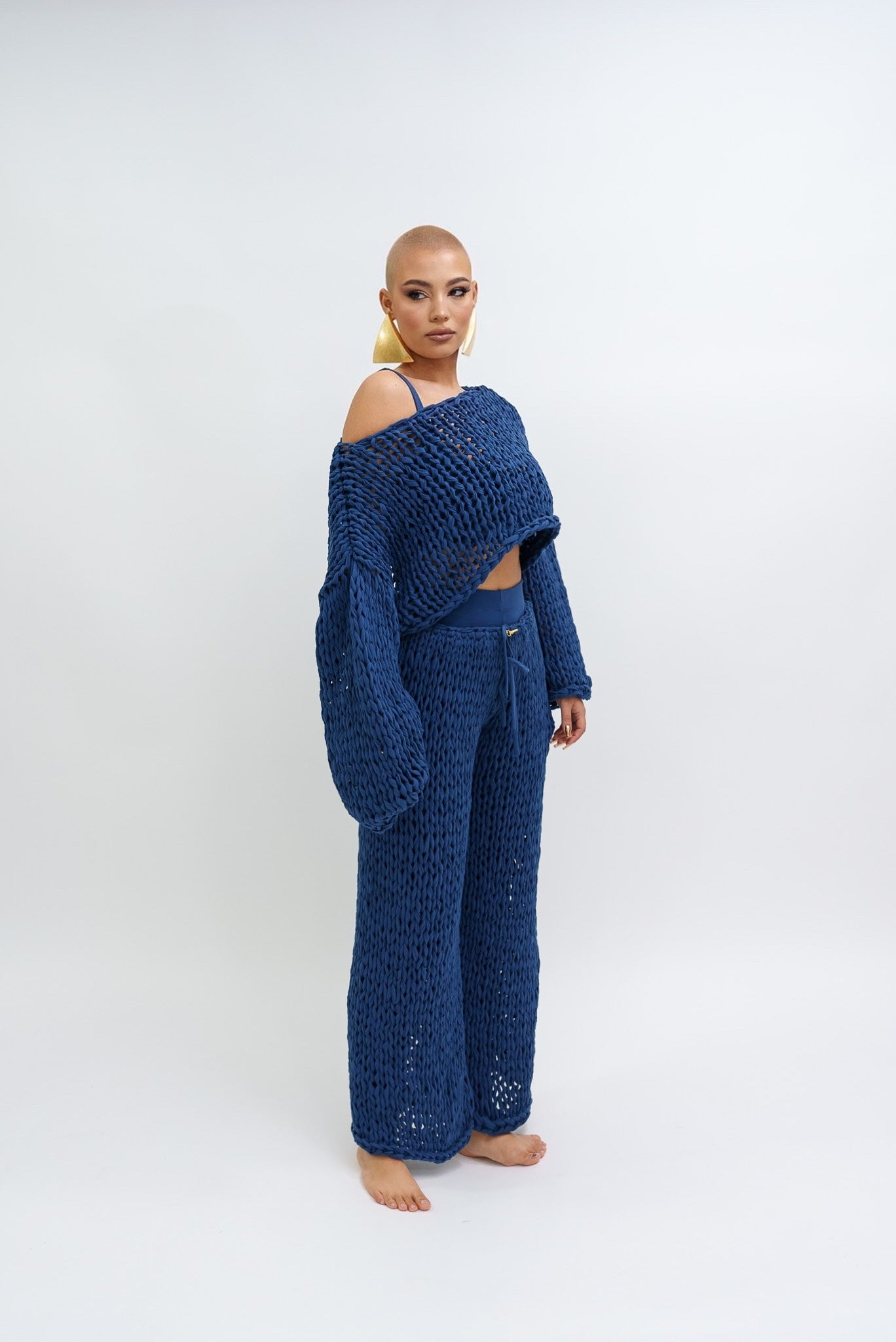 HAND MADE knitted set