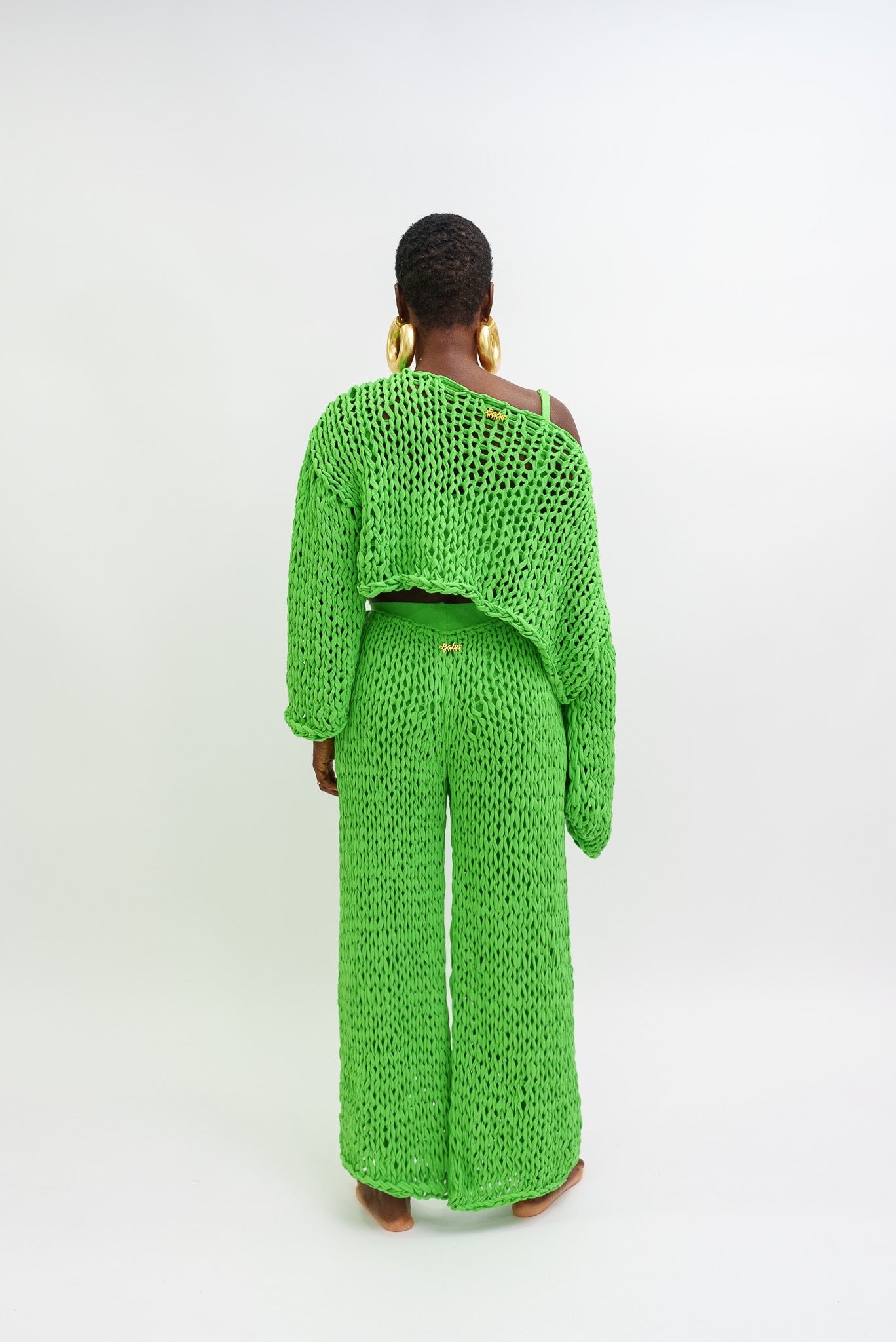 HAND MADE knitted set