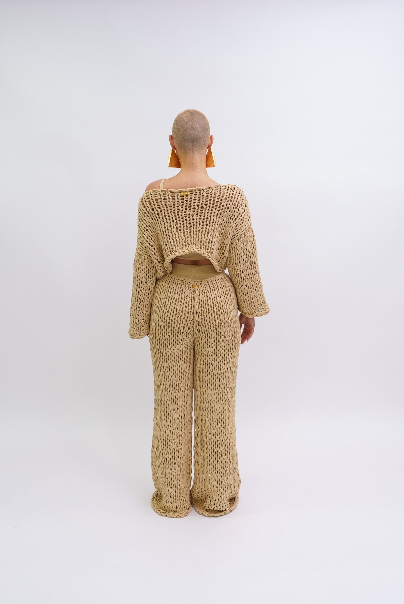 HAND MADE knitted set