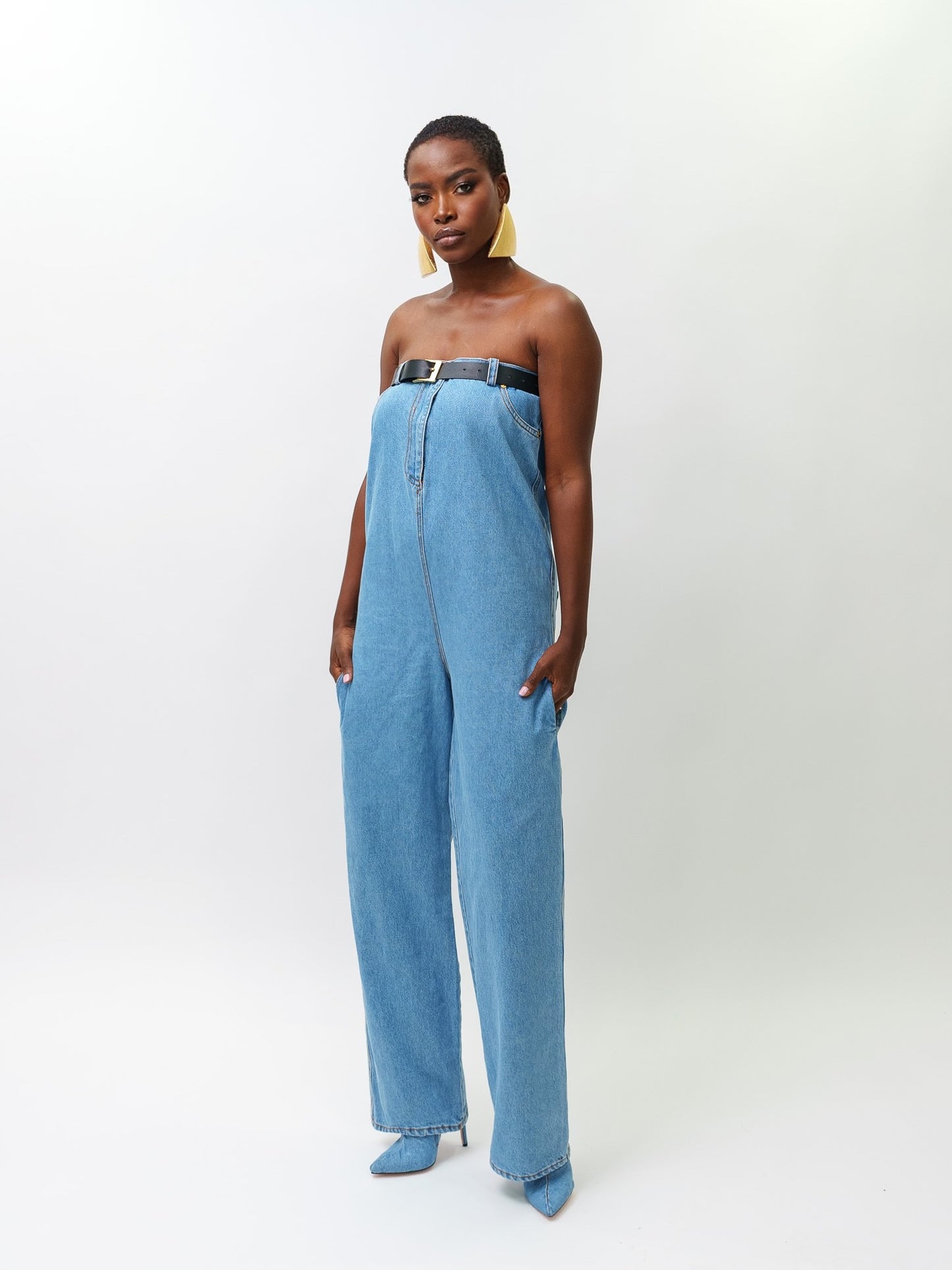 Denim jumpsuit