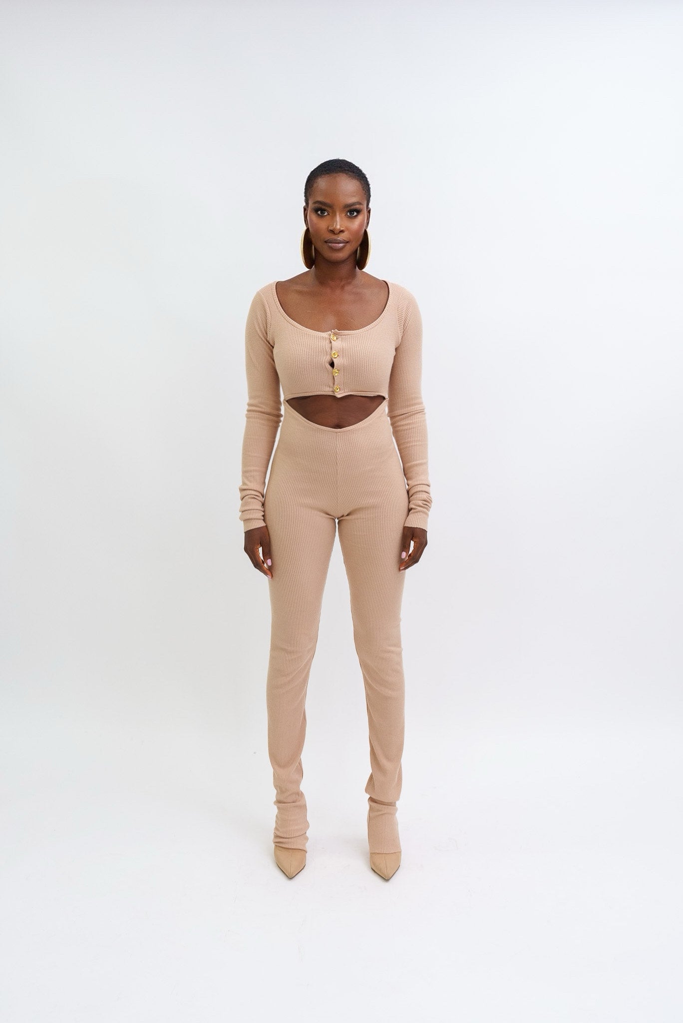 Ribbed jumpsuit