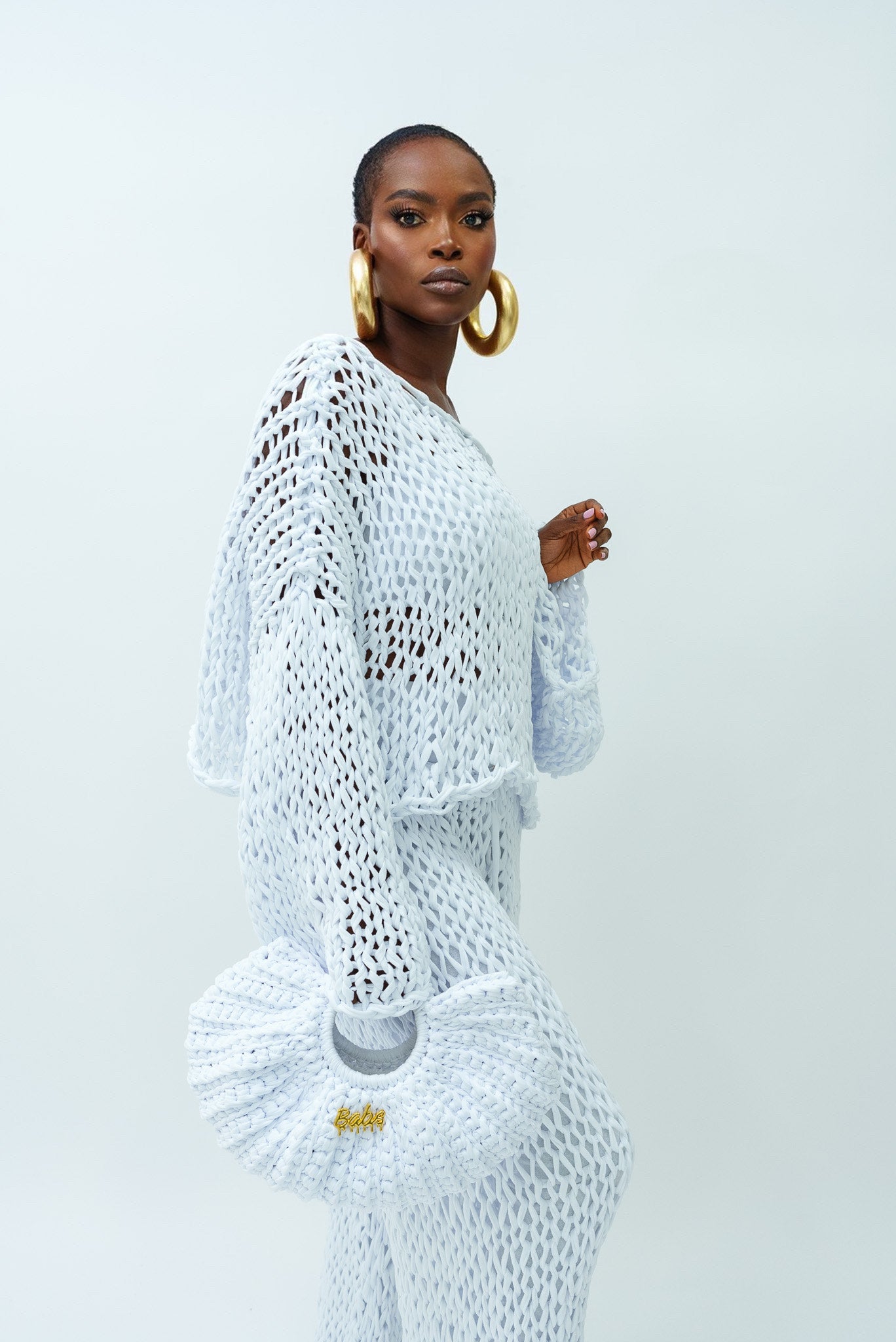 HAND MADE knitted set