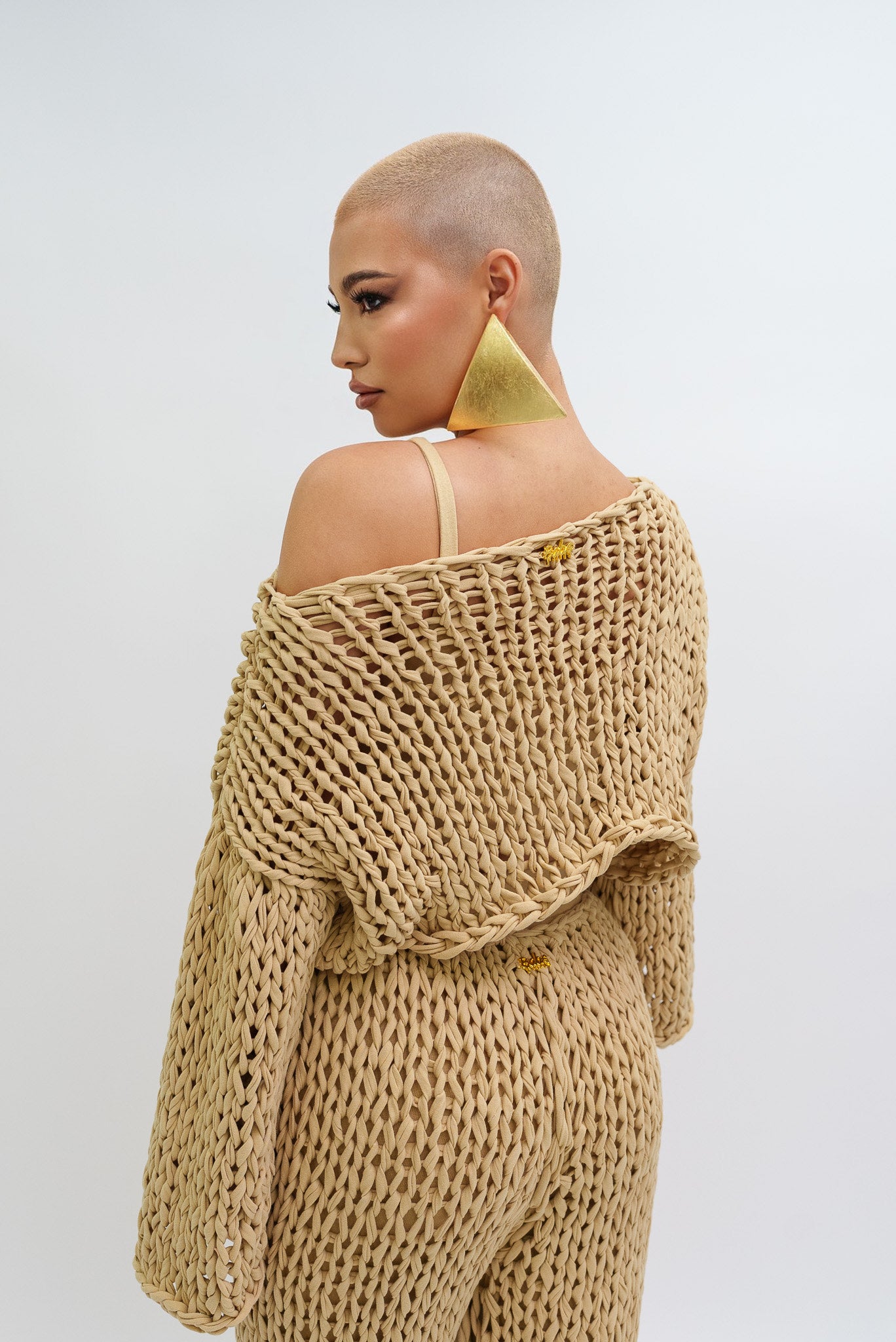 HAND MADE knitted set