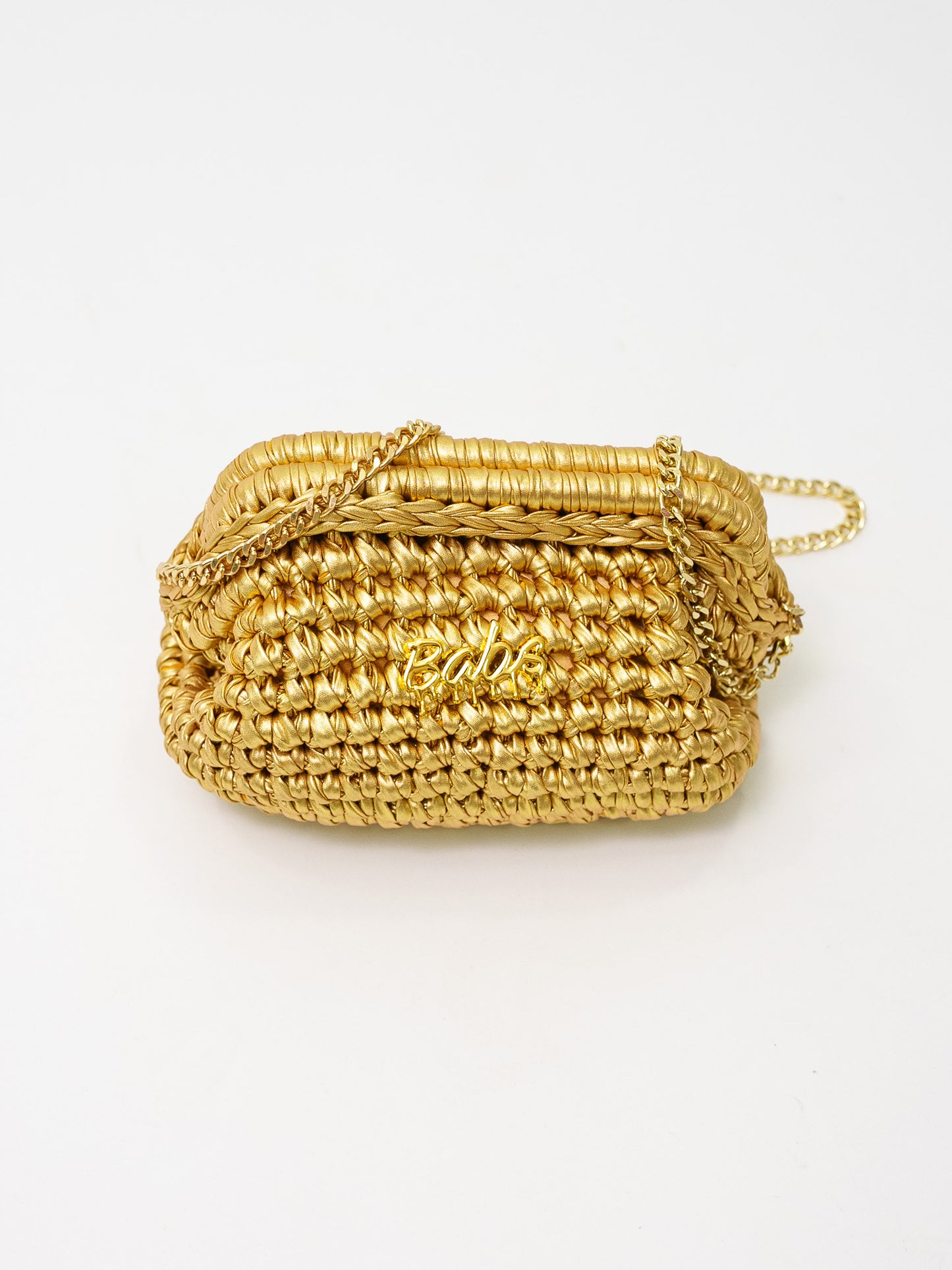 META HAND MADE knitted bag small size