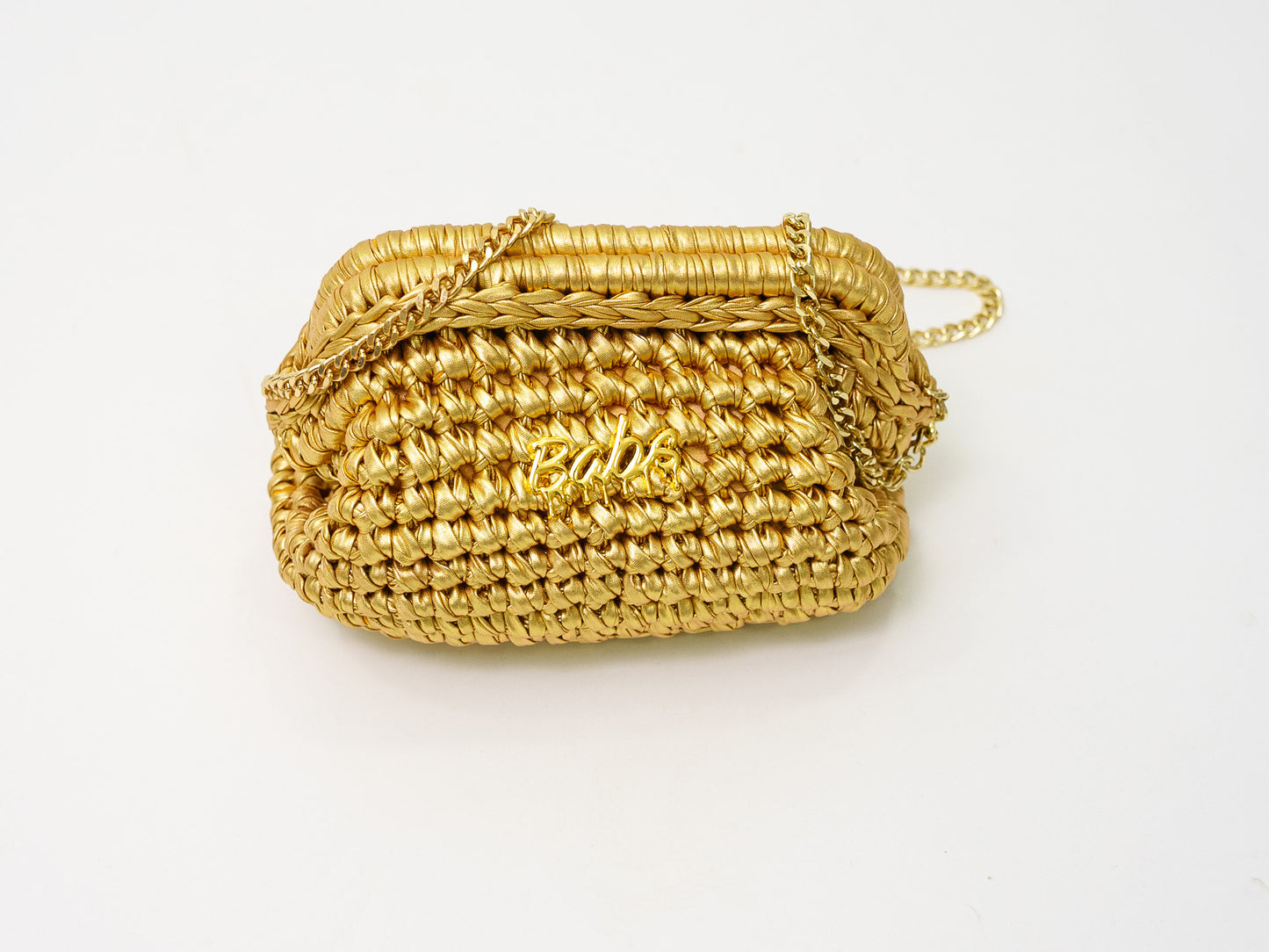 META HAND MADE knitted bag small size