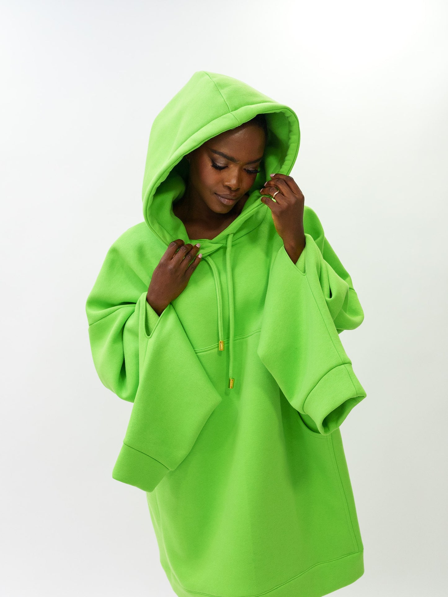 Oversized hoodie dress