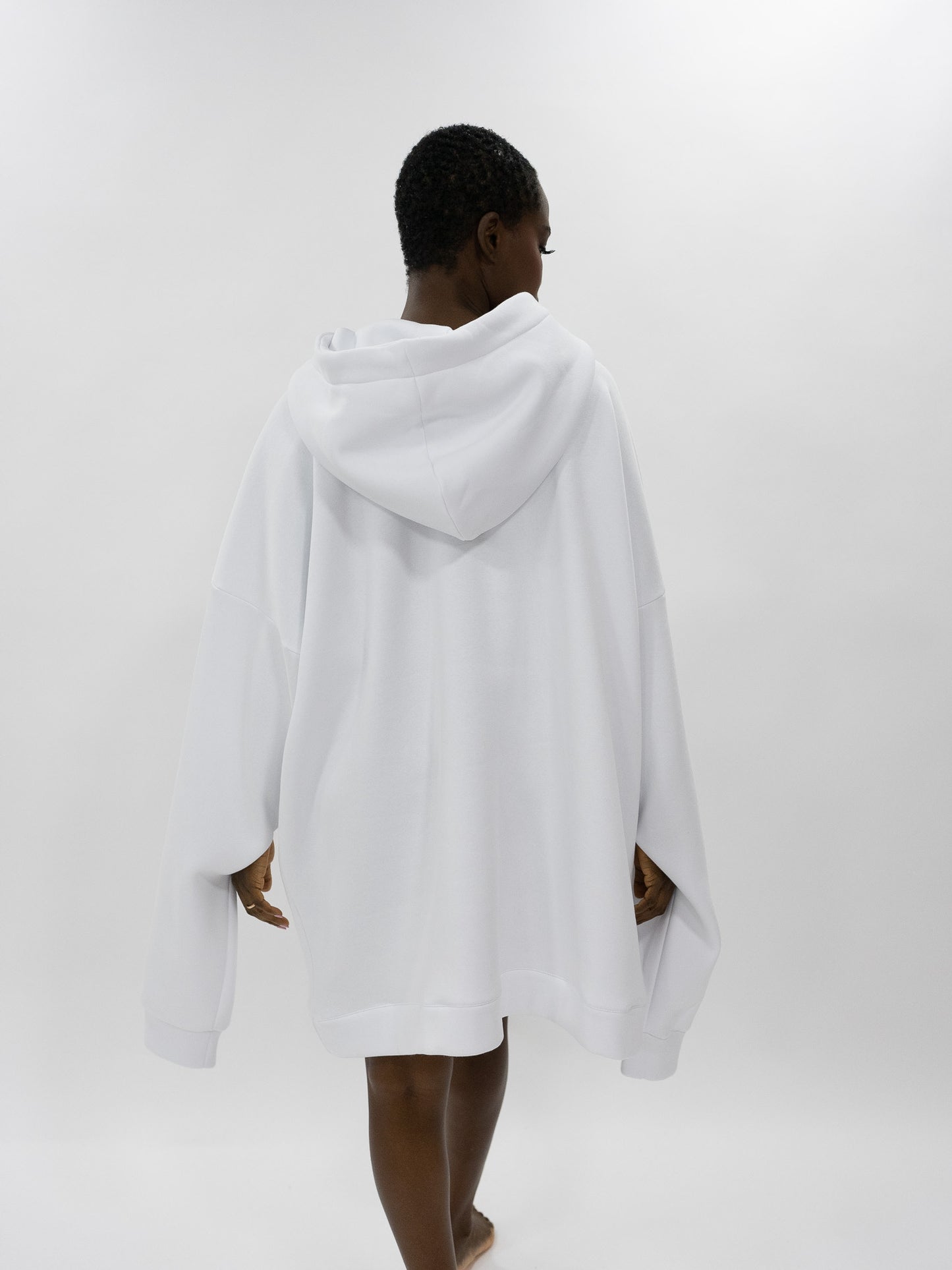 Oversized hoodie dress