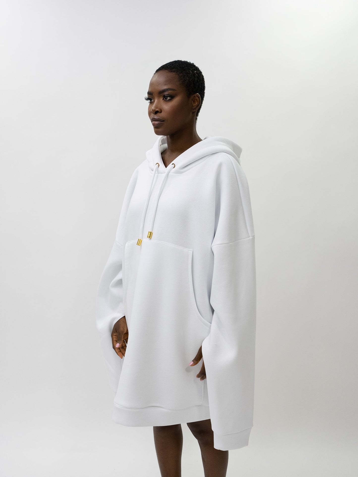 Oversized hoodie dress