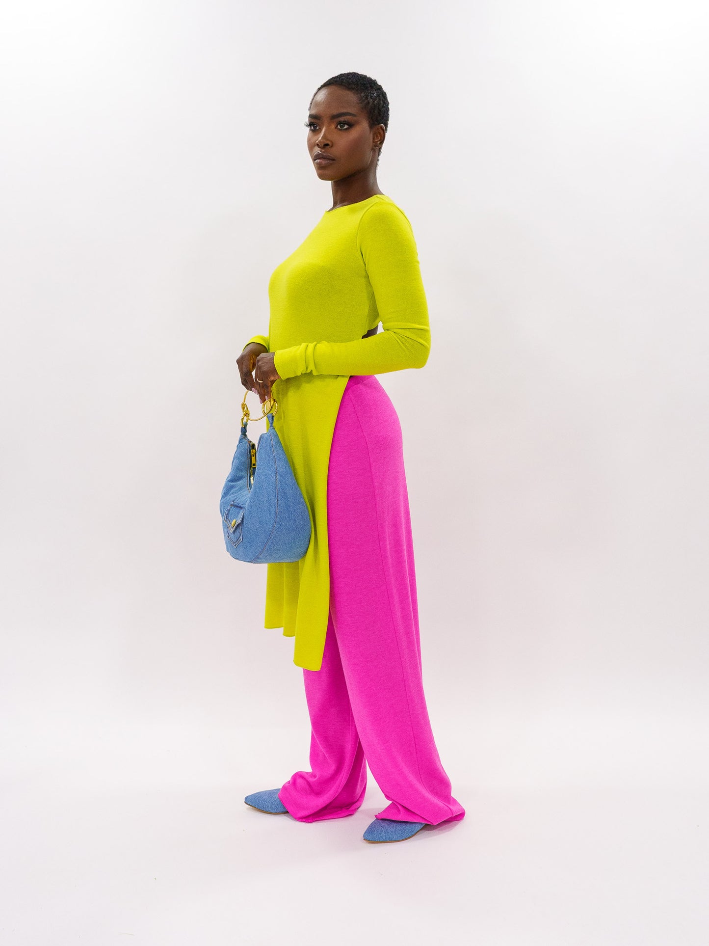 Knot knitted top