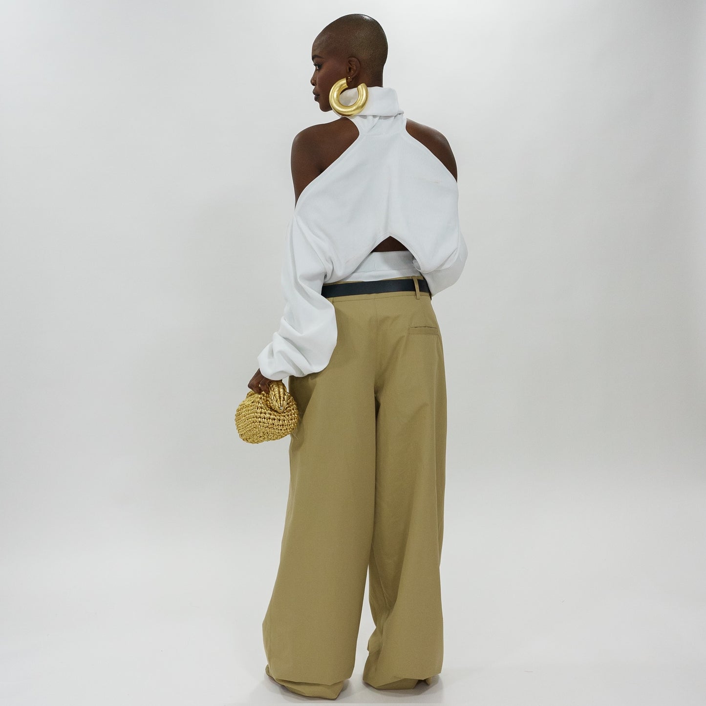 Oversized men inspired pants