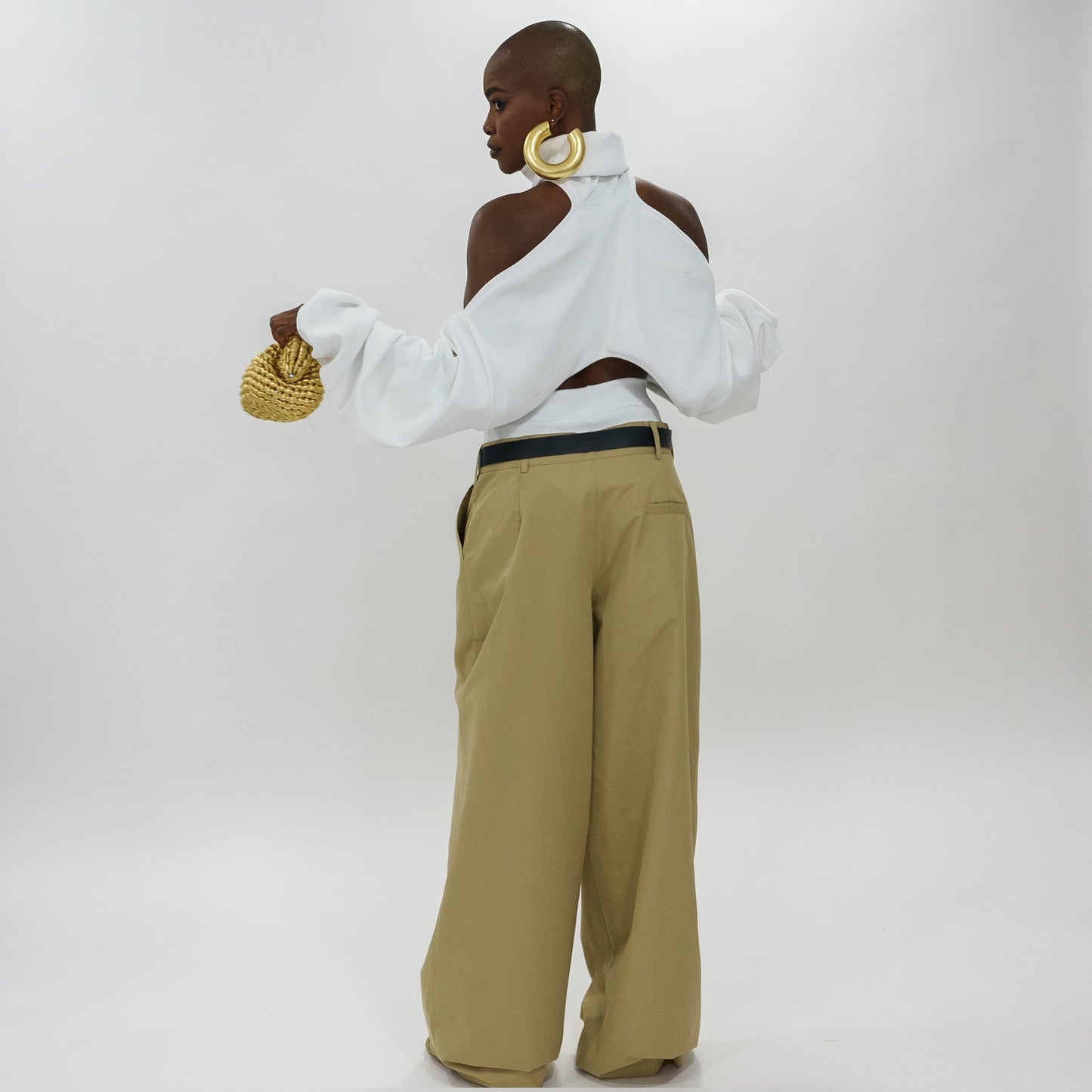 Oversized men inspired pants